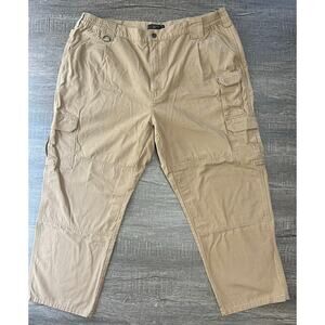 5-11 Tactical Men's Cotton Canvas Cargo Pants 44X30, Coyote. Style# 74251